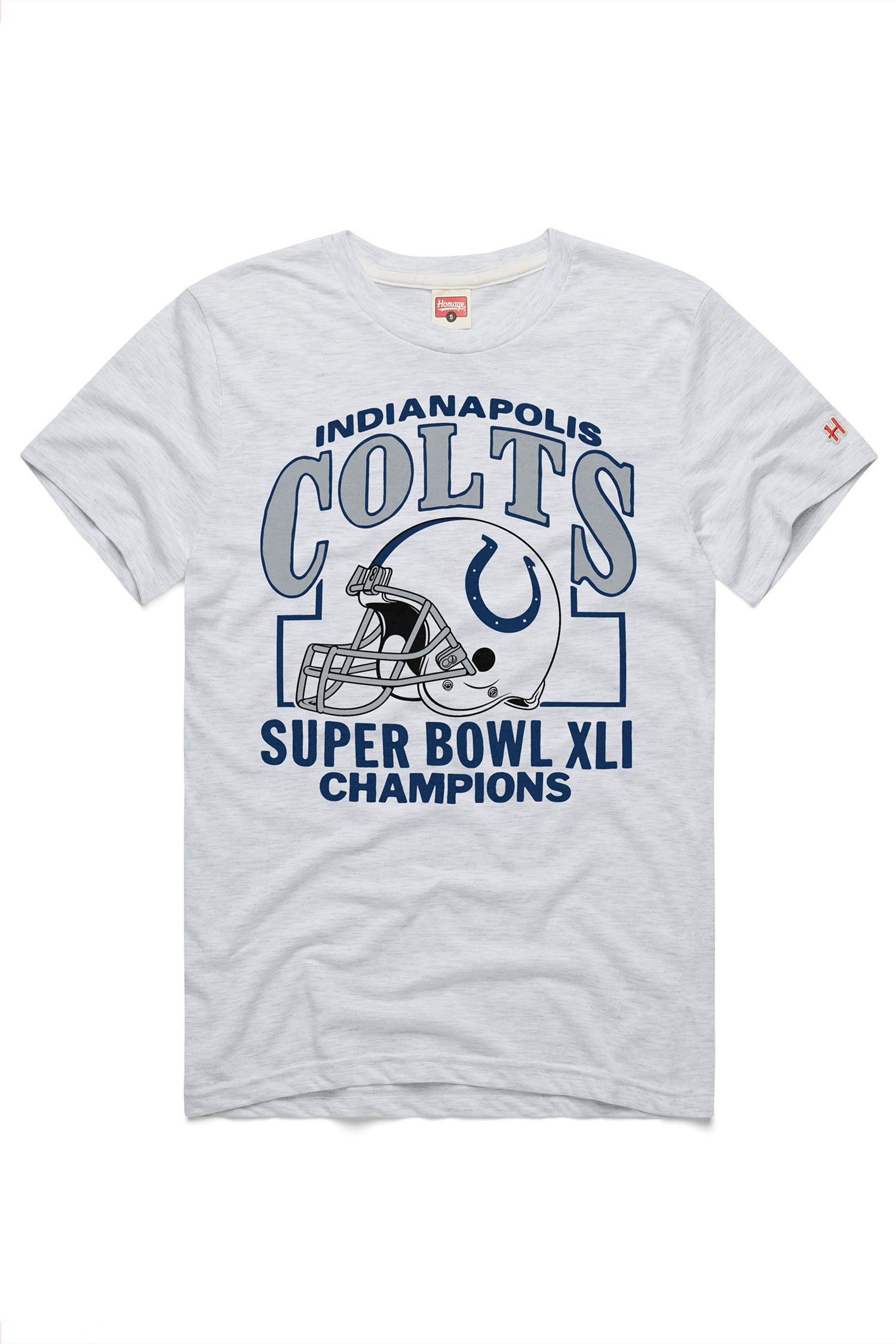 Colts Super Bowl Champs Tee x Homage Vintage Champion Style NIGHT
